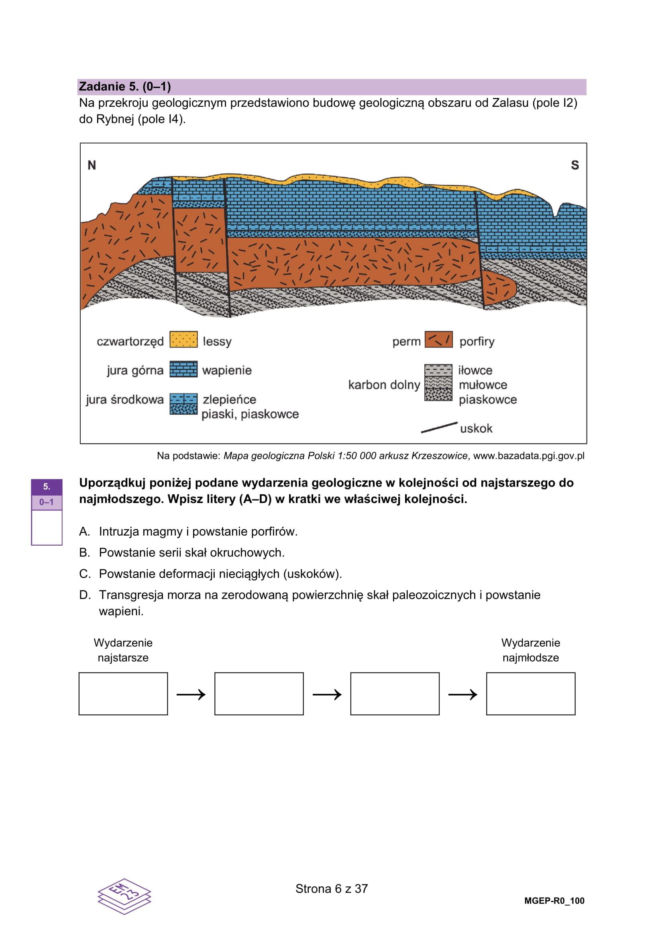 Matura próbna 2026: geografia rozszerzona ARKUSZE CKE + ODPOWIEDZI do ściągnięcia PDF, JPG