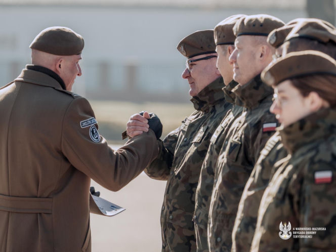 Zmiana dowódcy w 42 Batalionie Lekkiej Piechoty w Morągu