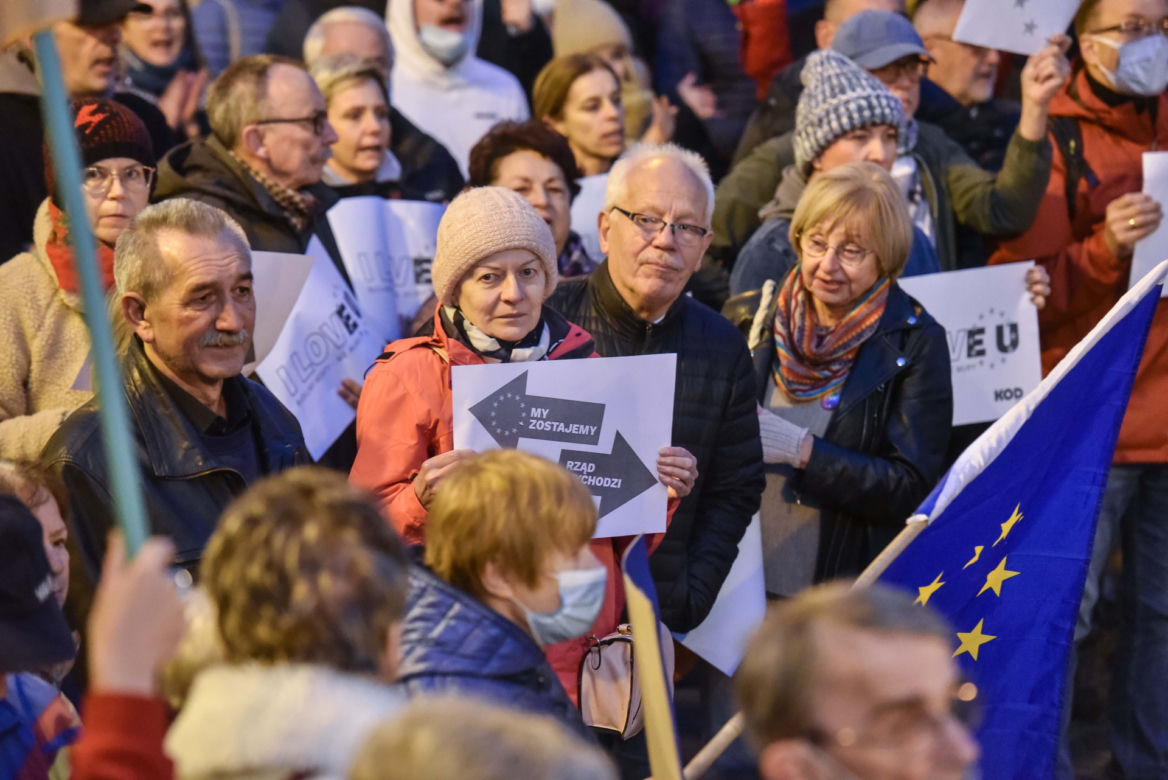 Toruński protest przeciwko orzeczeniu TK