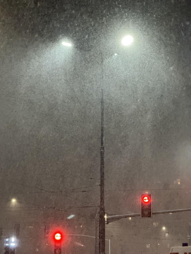 Śnieżny armagedon w Warszawie