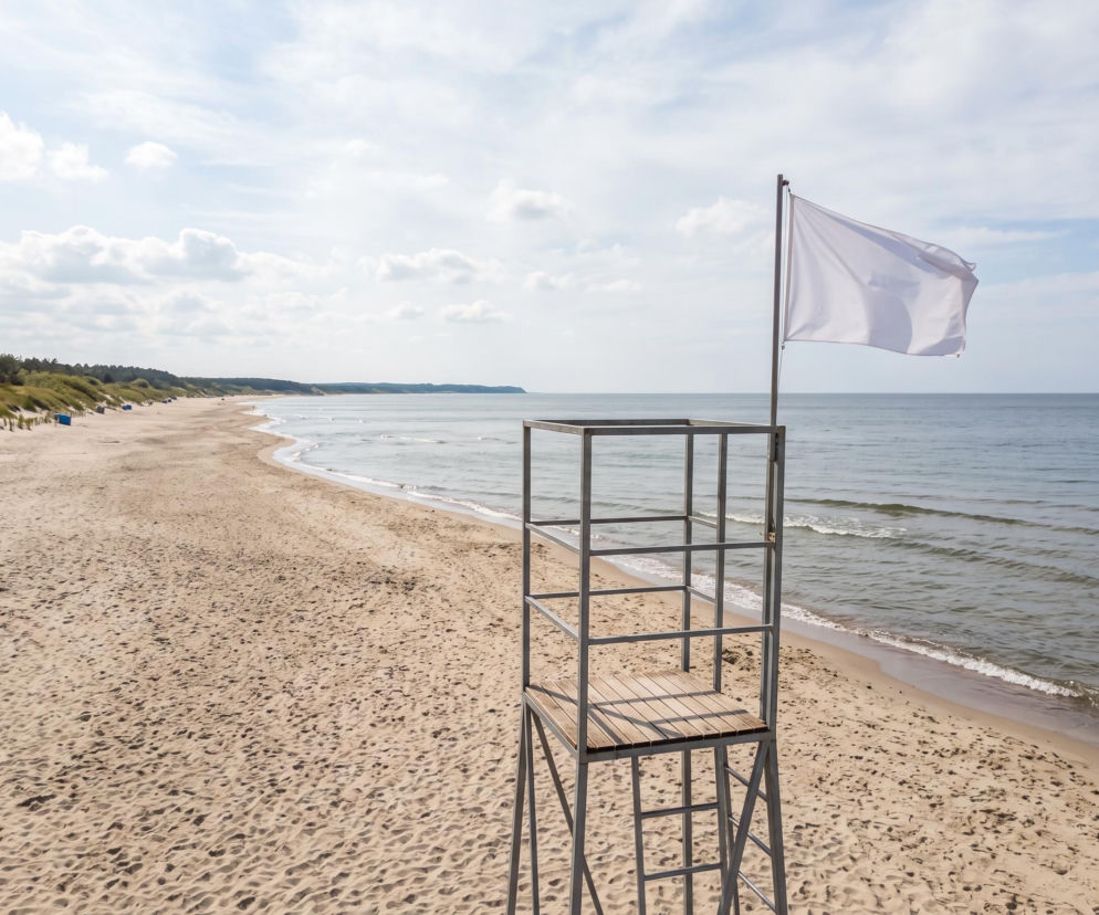 Sinice Darłowo. Czy w Darłowie można się kąpać 21.08? Flaga, warunki pogodowe