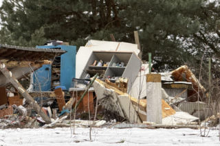 Wybuch butli Bielany