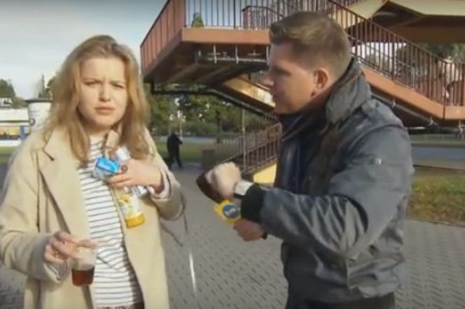 Filip Chajzer i pijana imprezowiczka