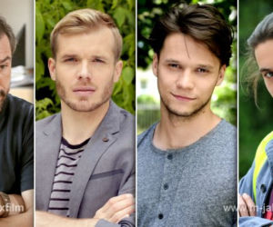 M jak miłość. Kacper Wroński (Łukasz Stawowczyk), Artur (Tomasz Ciachorowski), Michał Marszałek (Andrzej Andrzejewski), Maciek Górski (Maciej Cymorek)