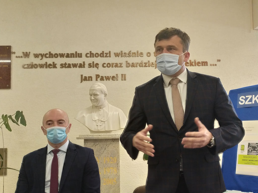 Zespół Szkół w Skrzyszowie szkołą modelową projektu HUMINE