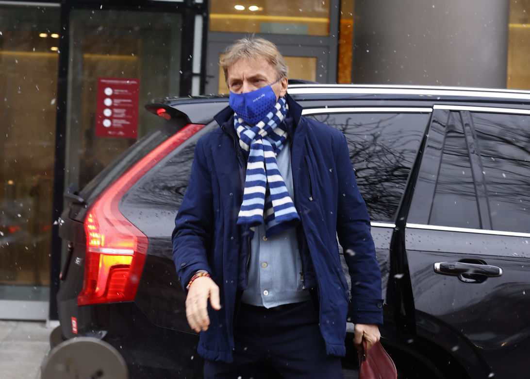 Zbigniew Boniek przyjechał na spotkanie z Paulo Sousą