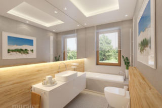 Projektowanie łazienki - jak zaprojektować funkcjonalną łazienkę? Ile miejsca na umywalkę, wc, bidet?