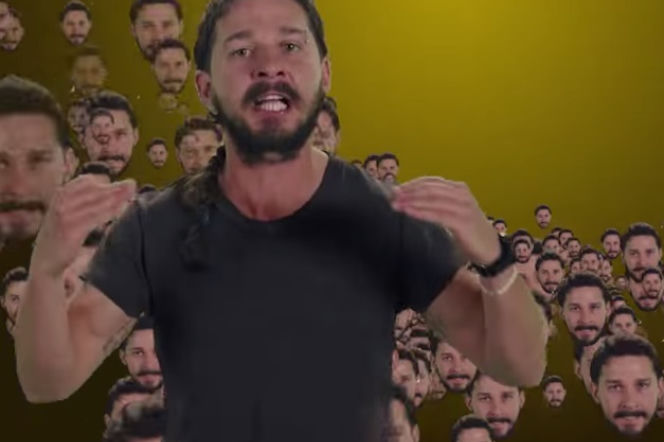Kadr z Daft Labeouf - Harder, Better, Faster, Do it