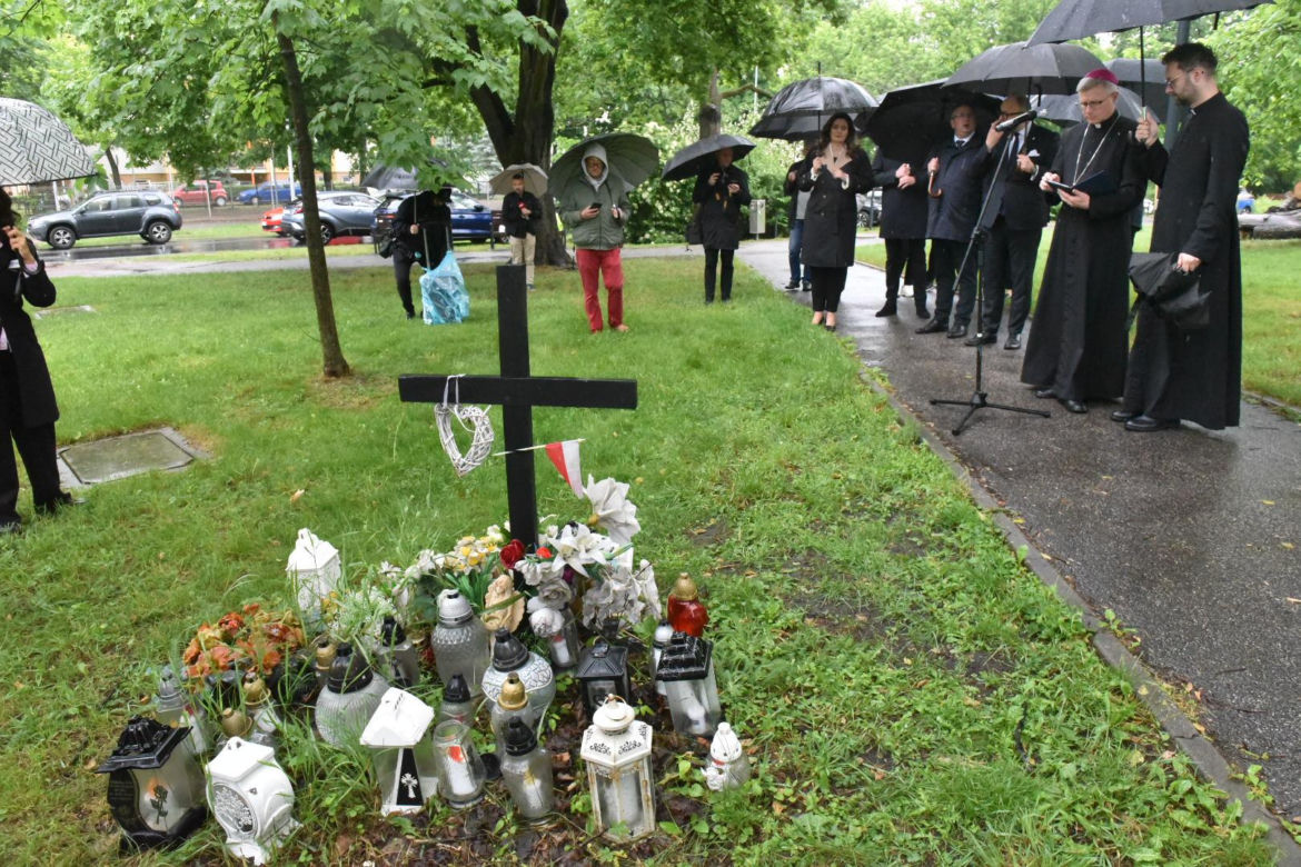 Spotkanie modlitewne w Parku Glazja. To tutaj doszło do ataku na niewinną Klaudię
