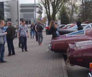 Bydgoskie klasyki zaparkowały przed Torbydem [ZDJĘCIA]
