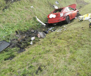 Chrzanów: Wypadek na A4! W akcji LPR, cztery osoby ranne