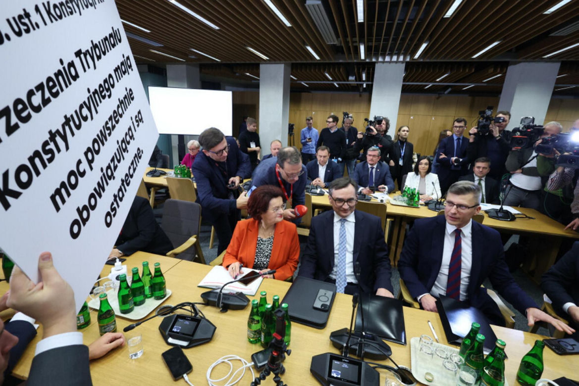 Zbigniew Ziobro przed komisją regulaminową