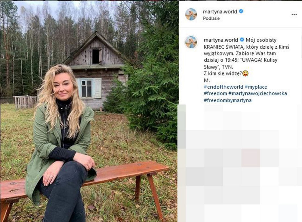 Martyna Wojciechowska planuje zamieszkać w górach