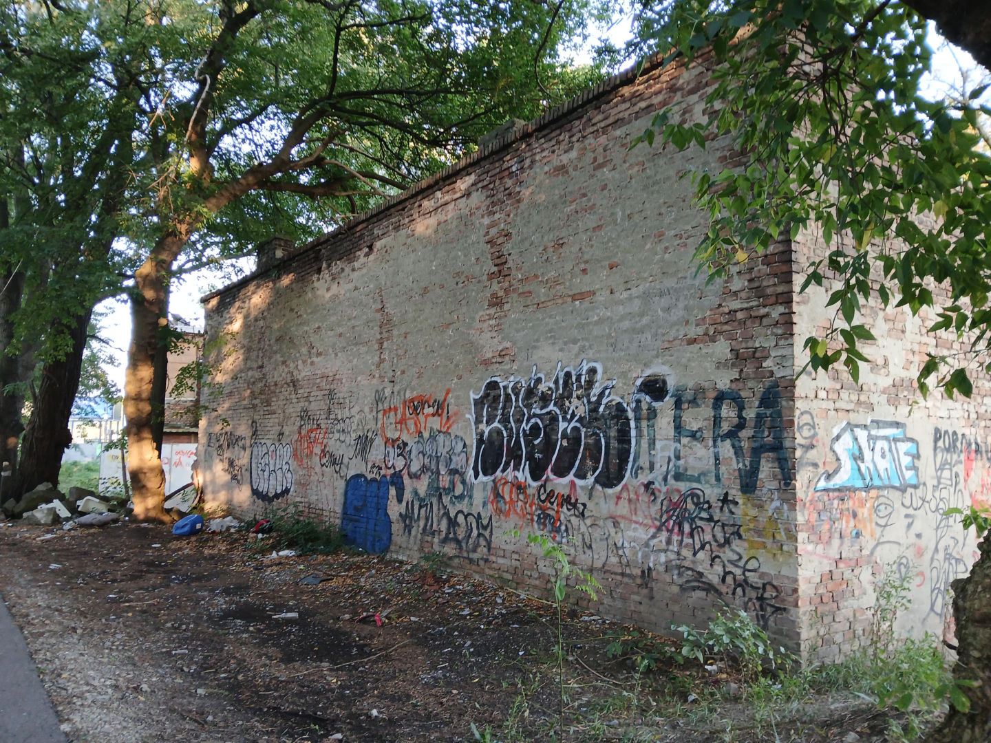 Pustostan przy Ryżowej 80 w Warszawie