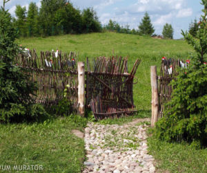 Ogród rustykalny