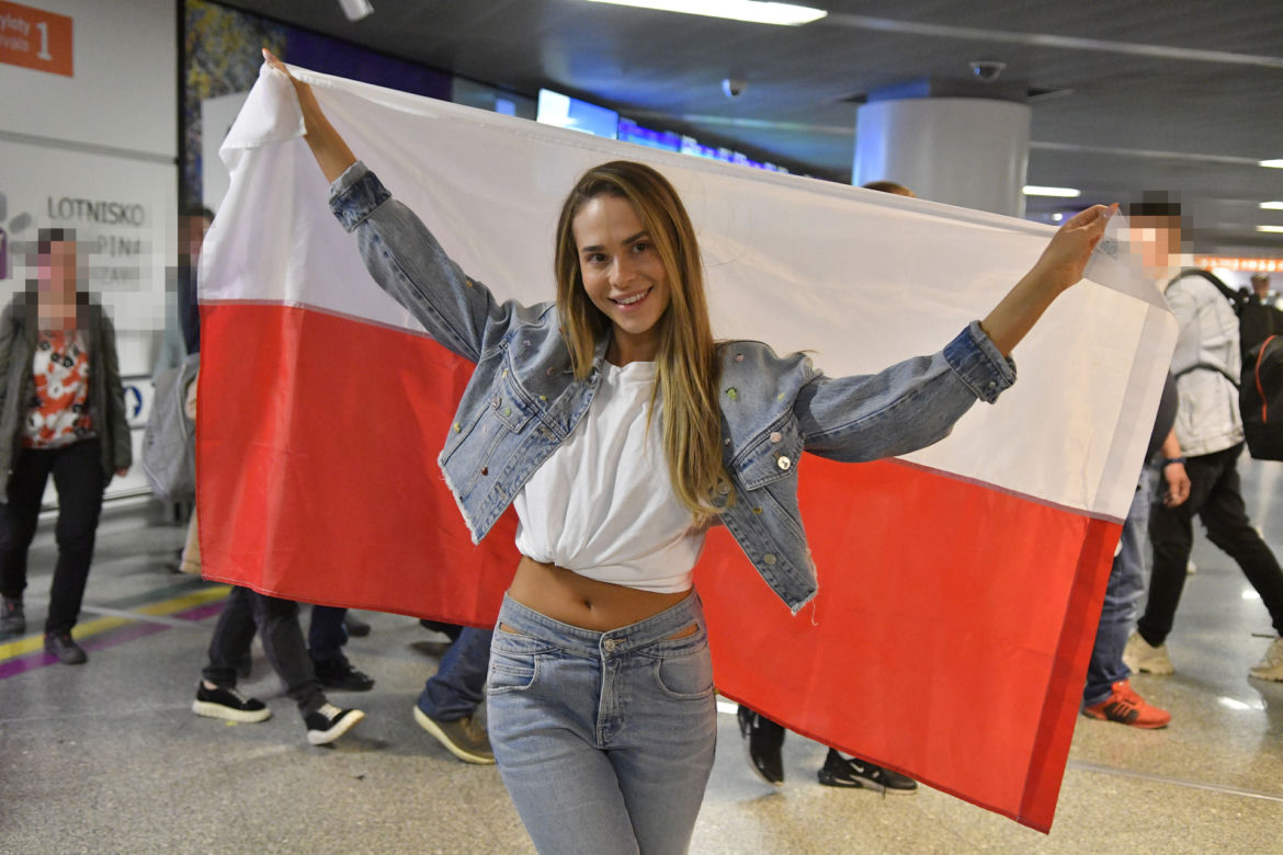 Blanka wróciła z Eurowizji z 5 walizkami