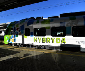 Pierwszy pociąg hybrydowy przyjechał do Szczecina
