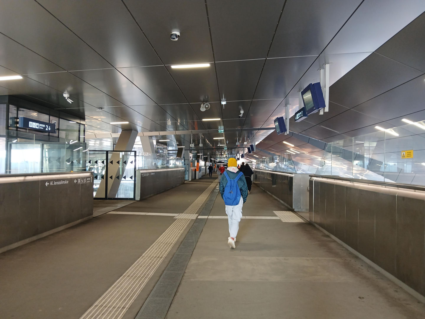 Dworzec kolejowy Warszawa Zachodnia po otwarciu