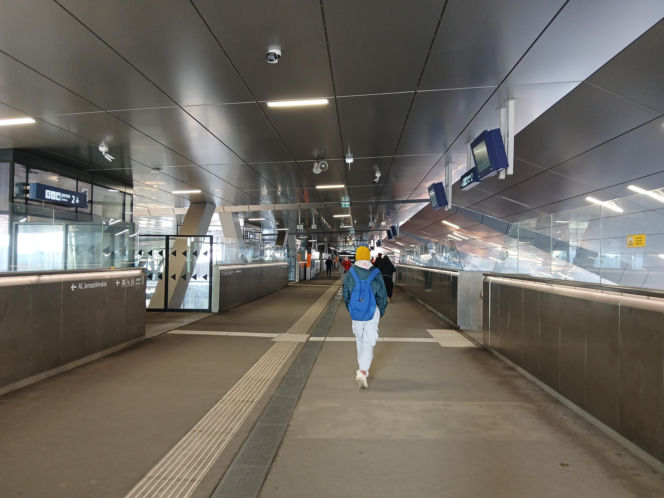 Dworzec kolejowy Warszawa Zachodnia po otwarciu