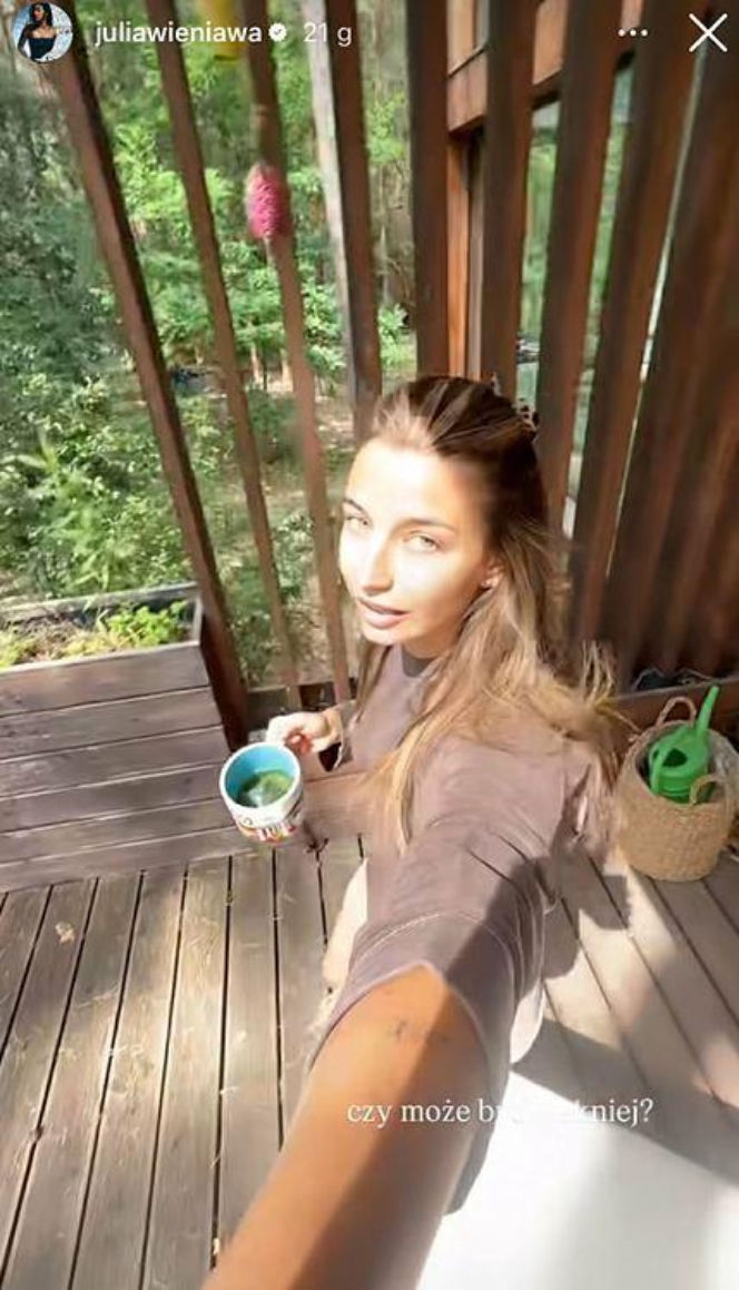 Julia Wieniawa woli las od tropików