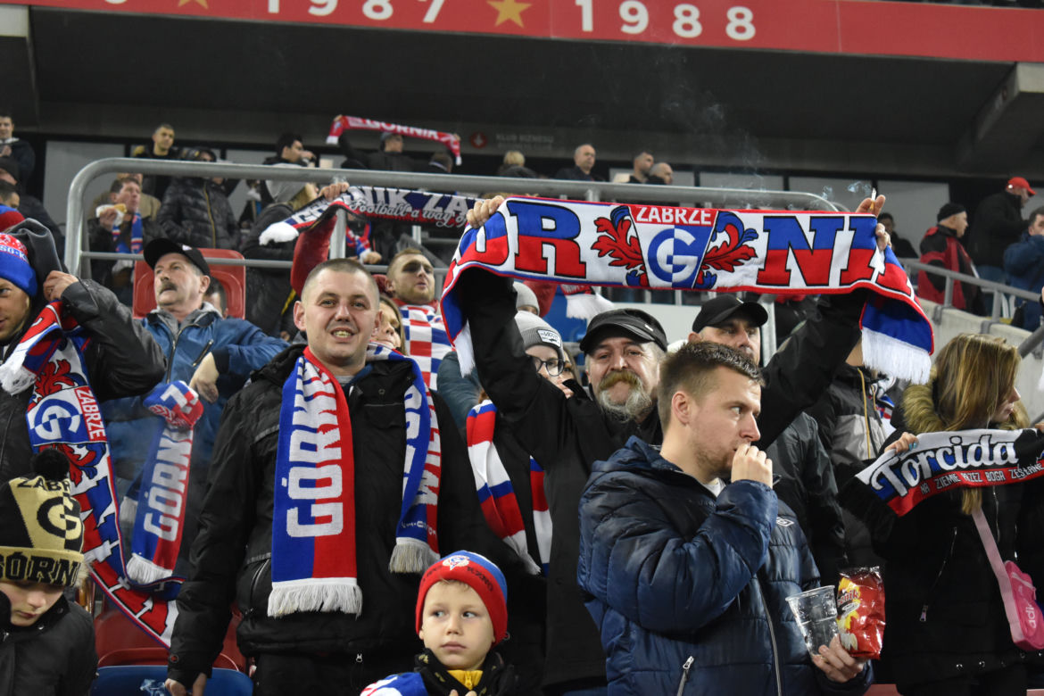 Górnik wygrywa wysoko na koniec roku. Jagiellonia pokonana na Arenie Zabrze [ZDJĘCIA KIBICÓW]