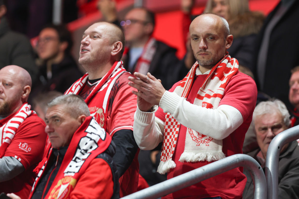 Widzew Łódź - Górnik Zabrze: Zdjęcia kibiców i zawodników z klasyku w ramach 12. kolejki PKO BP Ekstraklasy