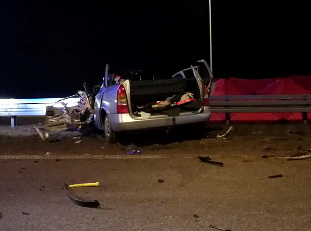 Jechał pod prąd na autostradzie