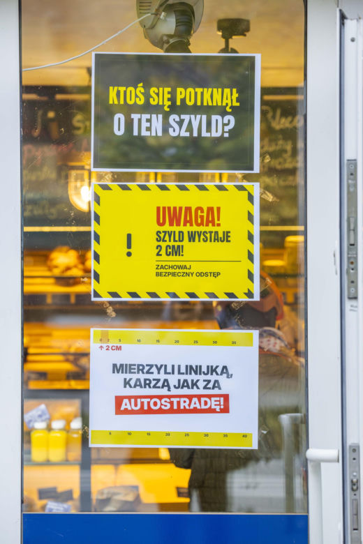 41-tys. zł kary za 2cm szyldu. Piekarnia na Mokotowie walczy o przeżycie