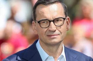 Incydent podczas wizyty Morawieckiego w Świdniku