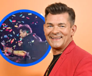 Zenek Martyniuk musiał ratować włosy na scenie. Maszyna wypaliła mu prosto w twarz w trakcie piosenki