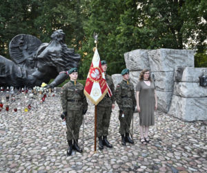 Uroczystości ku czci ofiar Rzezi Woli na Cmentarzu Powstańców Warszawy