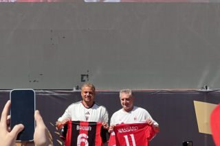 Kibice Manchesteru United i Milanu