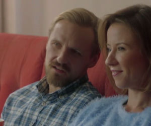 O mnie się nie martw 9 sezon odc. 13. Marta (Katarzyna Ankudowicz), Krzysiek (Paweł Domagała)