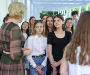 Agata Duda spotkała się z dziećmi
