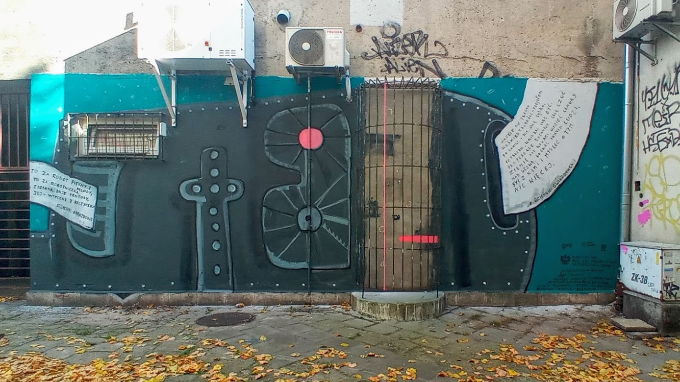 Nowy mural w centrum Szczecina