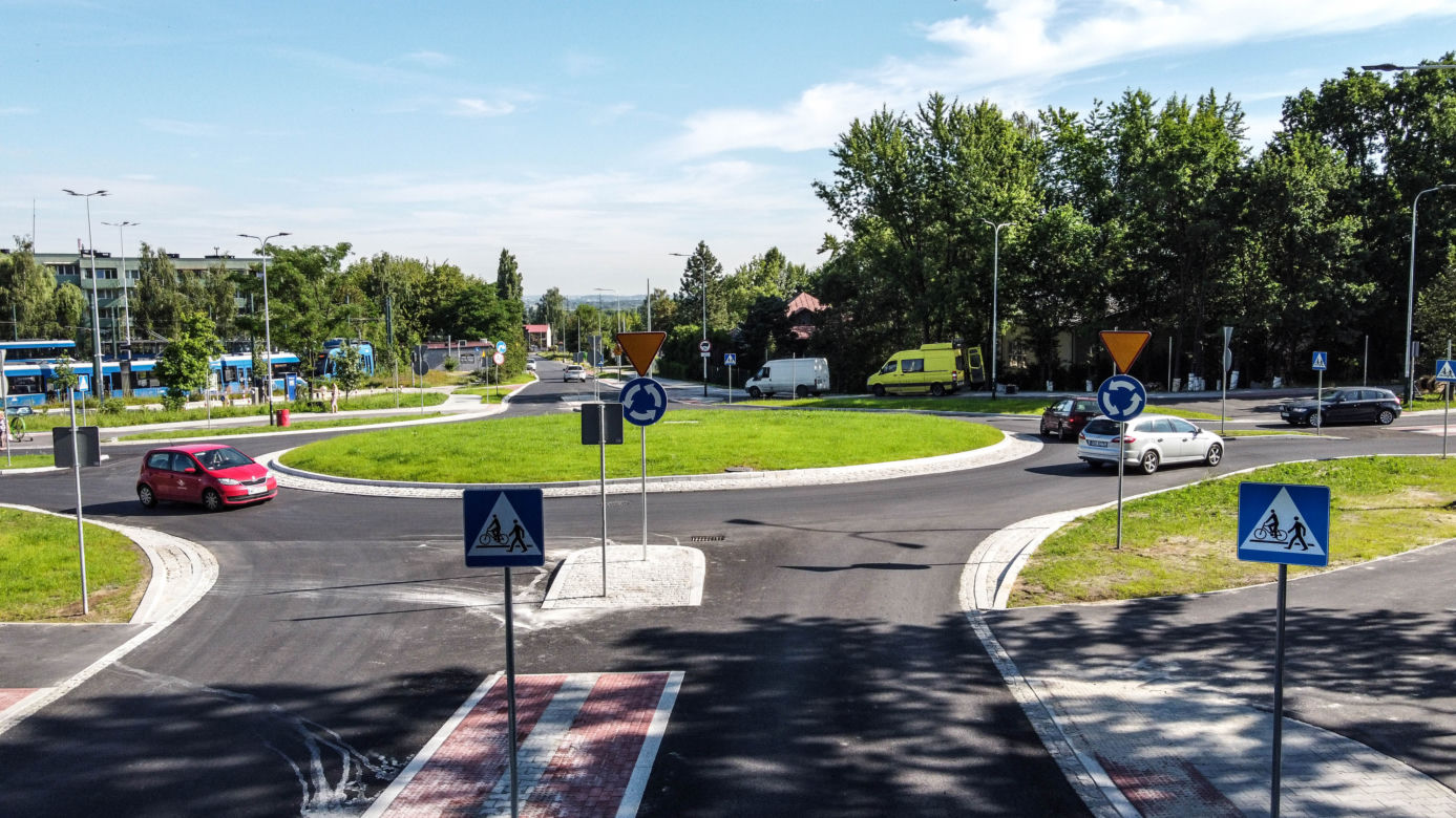 Nowe rondo w Bieżanowie-Prokocimiu