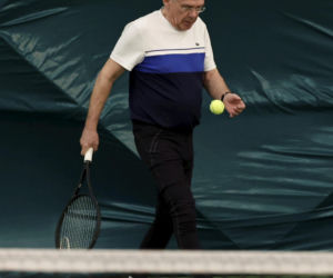 Senator Karczewski trenuje na wiosnę