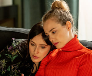 Barwy szczęścia, odc. 2495: Oliwka (Wiktoria Gąsiewska), Madzia (Natalia Sierzputowska) 