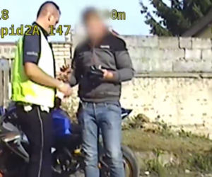 Uciekali motocyklami