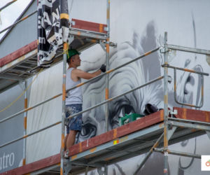 Bełchatów: Drugi mural prawie gotowy! Kto jest jego bohaterem? 