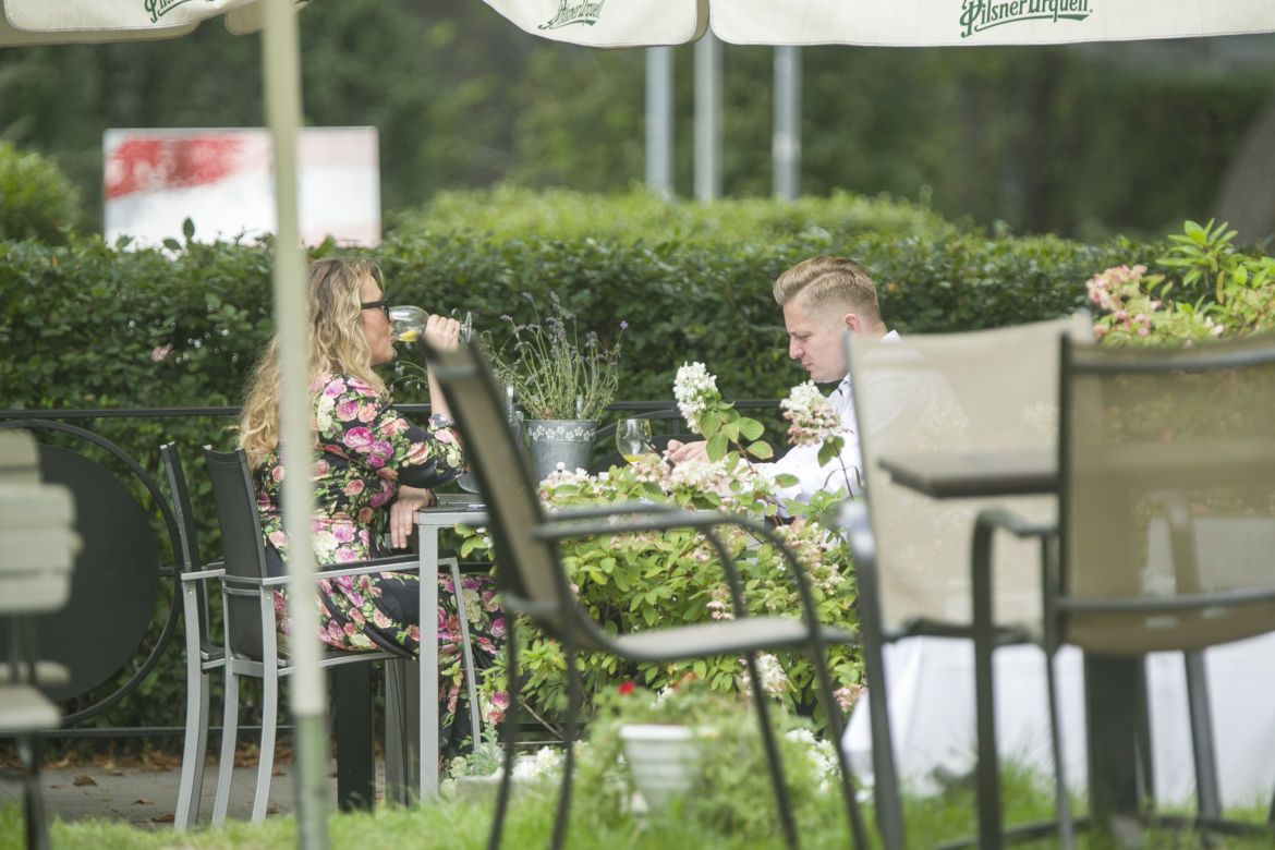 Spotkanie Jakuba Stefaniaka PSL i Katarzyny Piekarskiej SLD