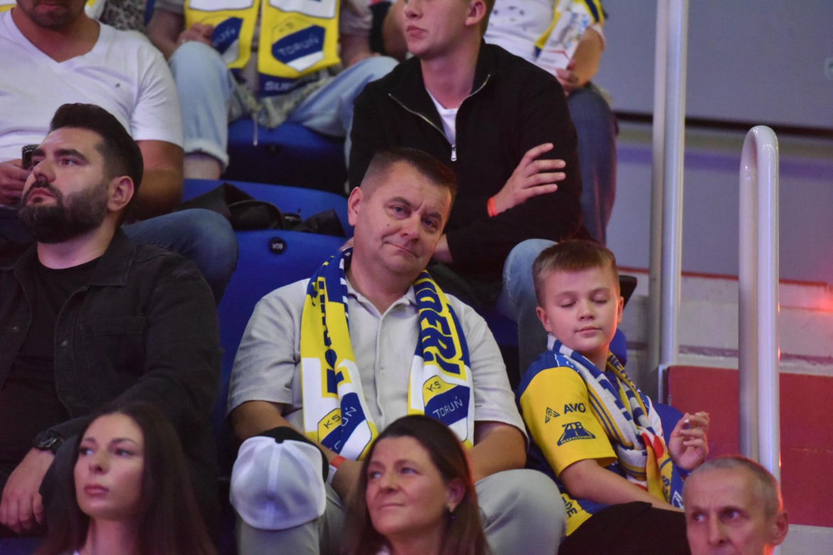 Strefa kibica w Kujawsko-Pomorskiej Arenie Toruń. Tak fani dopingowali ekipę "Aniołów" podczas finału PGE Ekstraligi