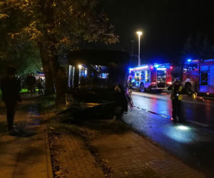 Autobus MPK zderzył się z tirem pod Krakowem