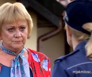 M jak miłość odc. 1409. Kisielowa (Małgorzata Różniatowska), Sonia (Barbara Wypych)