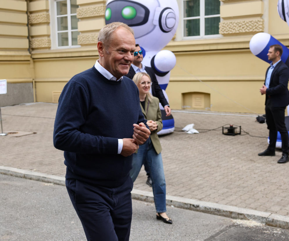 Donald Tusk zaprosił dzieci do ogrodów Kancelarii Premiera