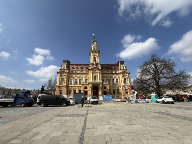 Ratusz w Nowym Sączu po renowacji