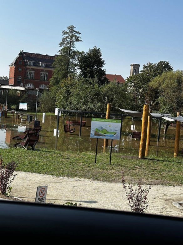 Powódź w gminie Szprotawa 