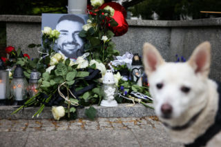 Najwierniejsi przyjaciele przyszli na pogrzeb. Niezwykły hołd dla posła