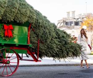 Melania Trump udekorowała Biały Dom. Święta lepsze niż za Bidena?