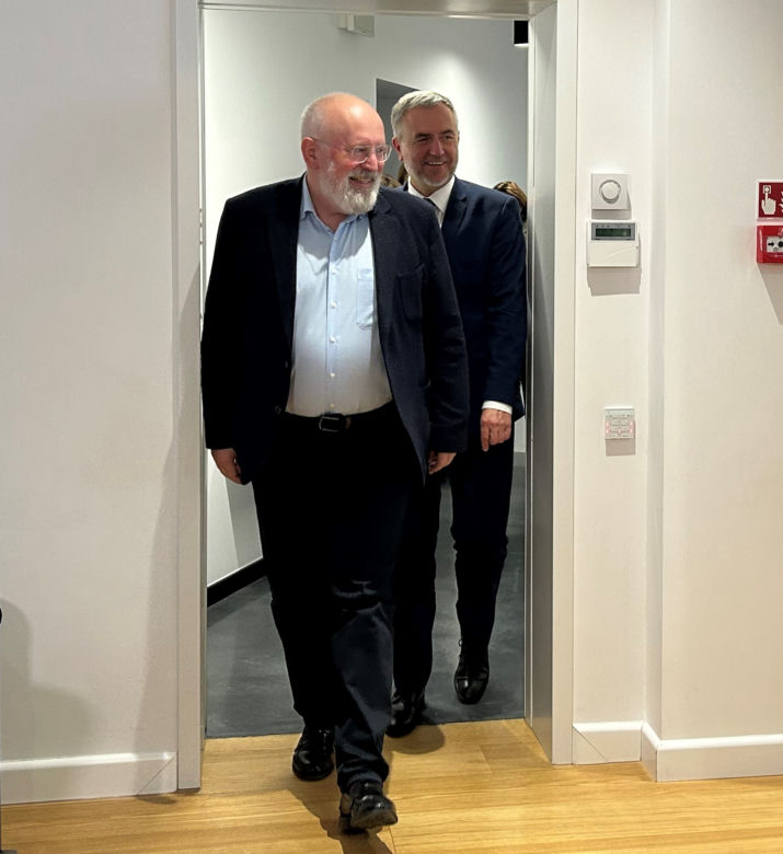Przebieg transformacji w Wielkopolsce Wschodniej oceniał Frans Timmermans
